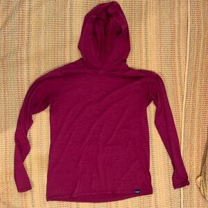 Patagonia long sleeve hooded base layer
